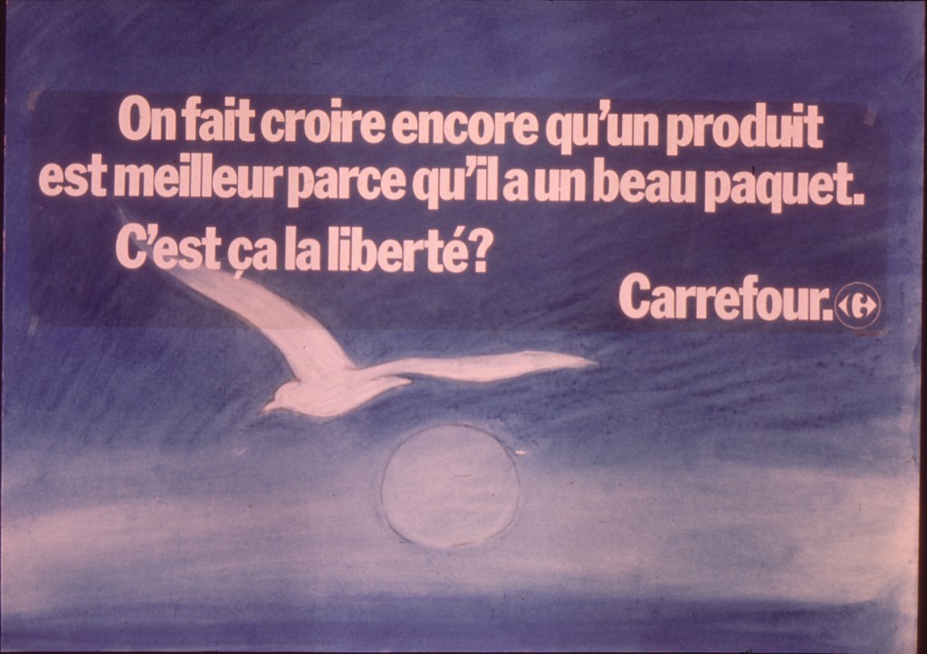 On fait croire projet histoire carrefour produits libres